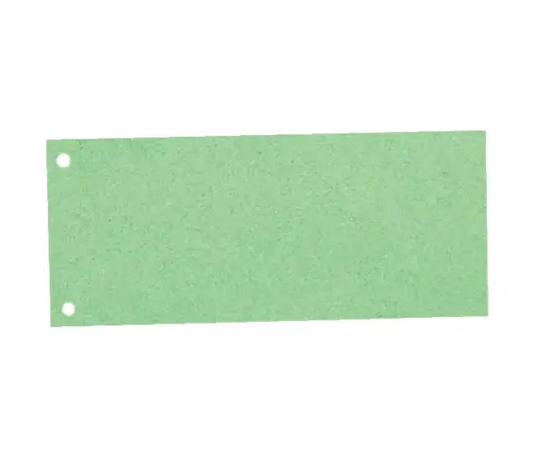 Separatoare Esselte, carton, partial reciclat, reciclabil cu 2 perforatii, 100 buc/set, verde Separatoare Esselte, carton, partial reciclat, reciclabil cu 2 perforatii, 100 buc/set, verde