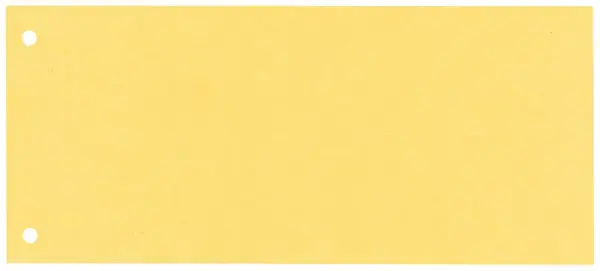Separatoare Esselte, carton, partial reciclat, reciclabil cu 2 perforatii, 100 buc/set, galben Separatoare Esselte, carton, partial reciclat, reciclabil cu 2 perforatii, 100 buc/set, galben