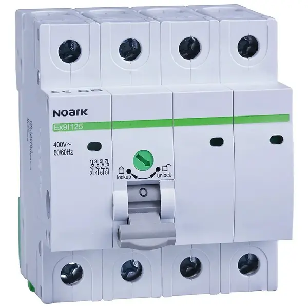 Separator de sarcina 4P 40A, 230/400VAC, Ex9I125 Noark 100881