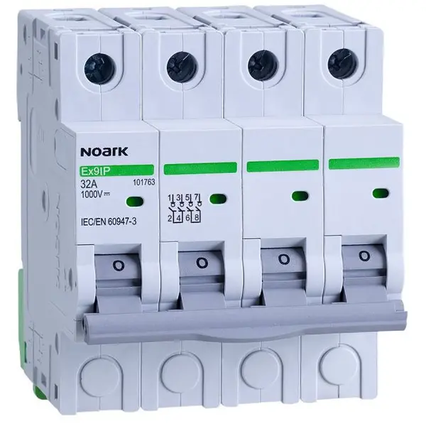 Separator de sarcina pentru fotovoltaice Ex9IP 4P 63A DC Noark 101765