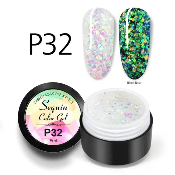 Sequin Color Gel P32 - P32 - Everin.ro
