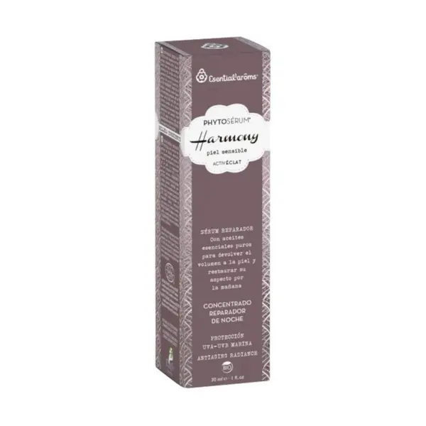 Ser Bio Reparator Concentrat De Noapte pentru Ten Sensibil Esentialaroms, Armonie, 50 ml