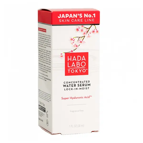 Ser concentrat de apa pentru mentinerea de durata a umiditatii pielii cu Acid Hyaluronic, 30ml, Hada Labo