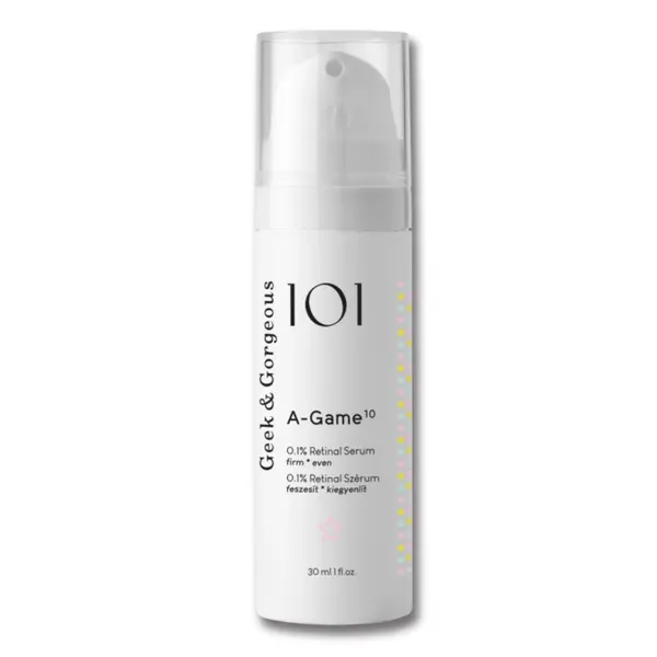 Ser cu retinal 0,1% A-Game10, 30 ml, Geek & Gorgeous