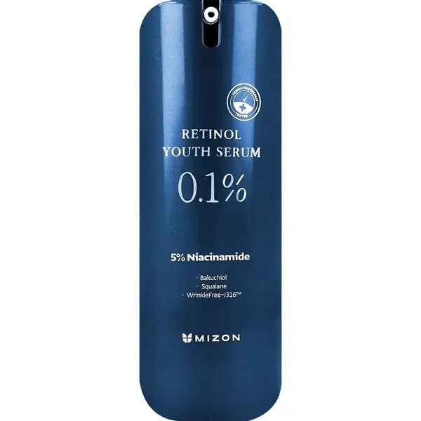 Ser de fata antirid cu retinol 0.1% Youth, 28g, Mizon