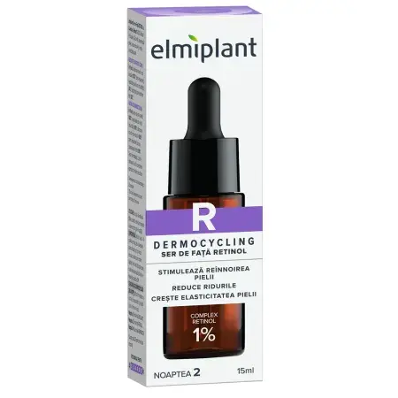Ser de fata cu retinol Dermocycling, 15ml, Elmiplant