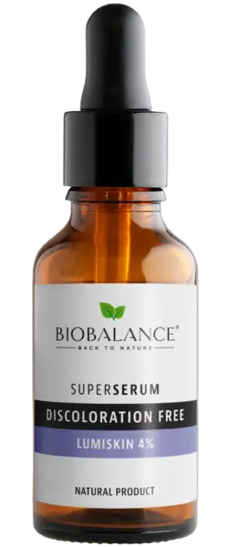 Ser de fata discoloration free Lumiskin 4% Super Serum, 30ml, Bio Balance
