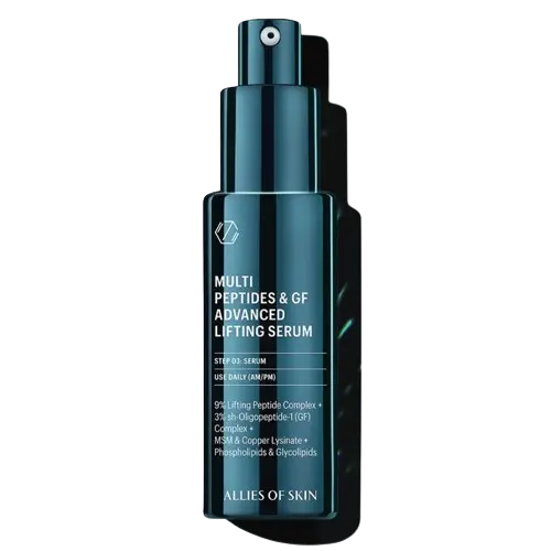 Ser de fata pentru uz zilnic Multi Peptides & GF Advanced Lifting Serum, 30ml, Allies of Skin