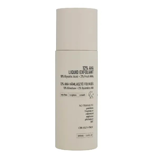 Ser exfoliant cu 12% AHA, 100 ml, Nerds
