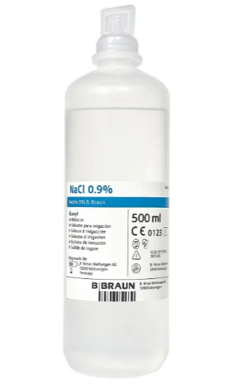 Ser fiziologic NACL 0.9% B Braun pentru irigare uz extern 500 ml