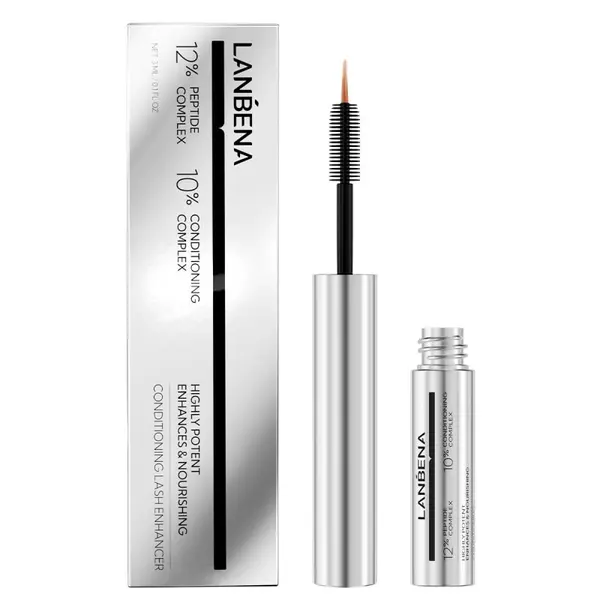 Ser, Lanbena, Conditioning Lash Enhancer, pentru Cresterea si Indesirea Genelor, cu Peptide, 3ml