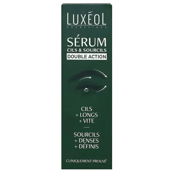 Ser, Luxeol, Serum Cils & Sourcils, pentru Cresterea si Indesirea Genelor si Sprancenelor, 10ml