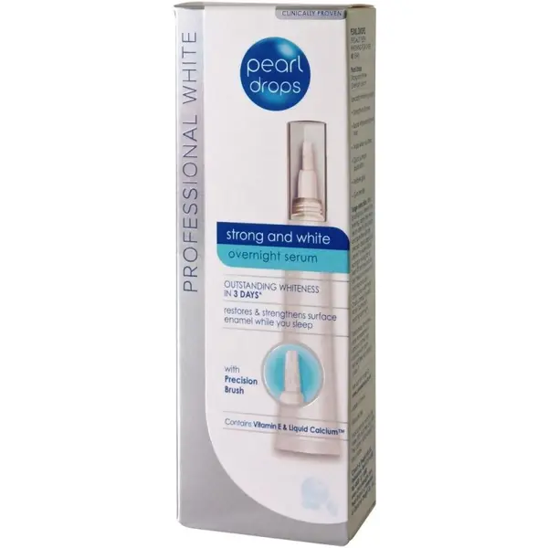 Ser pentru Albirea Dintilor Pearl Drops Strong & White, 15 ml