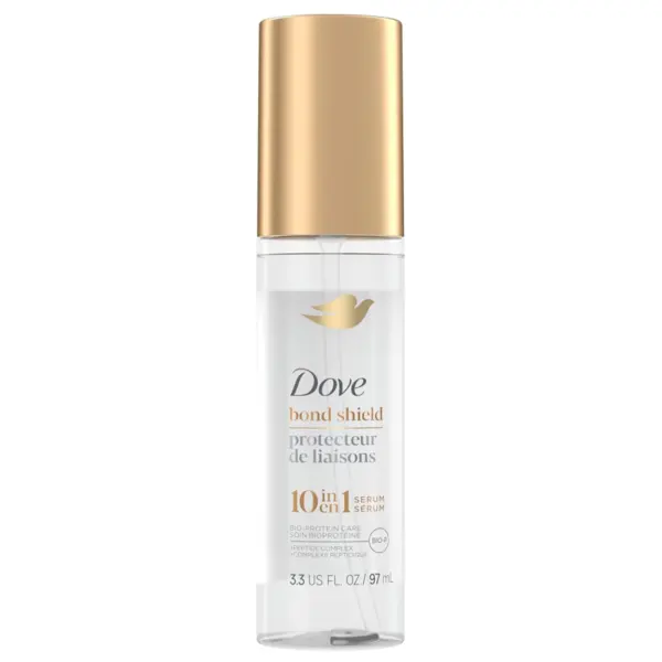 Ser pentru Par, Dove, Bond Shield, 10 in 1, Repara si Intareste Parul Supus Tratamentelor Chimice, cu Bio-Proteine si Complex de Peptide, 97ml