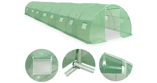 Sera 12 x 3 x 2 m,36 mp, cu teava galvanizata