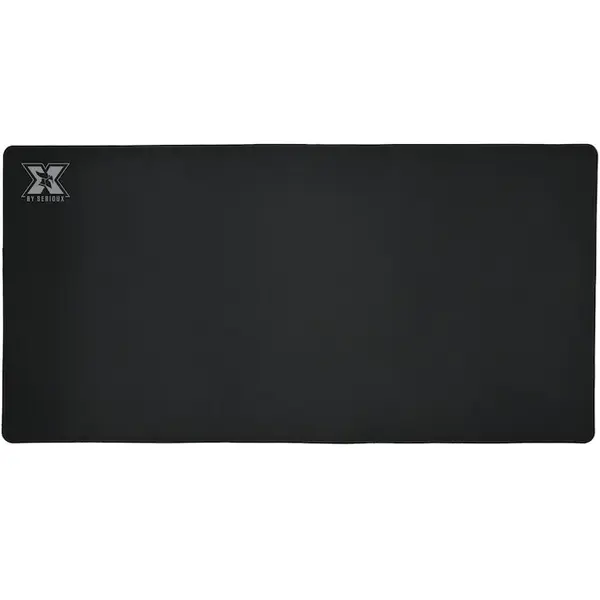 Serioux Mouse Pad gaming Serioux Eniro Large, dimensiuni 900 x 350 x 4 mm, baza cauciucata anti-alunecare, suprafata textila, Negru
