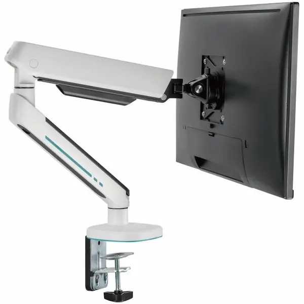 Serioux Suport monitor Serioux SRXA-MM54-C012WH, reglabil, ecran 27 - 45 inch, greutate maxima 14 kg, Alb