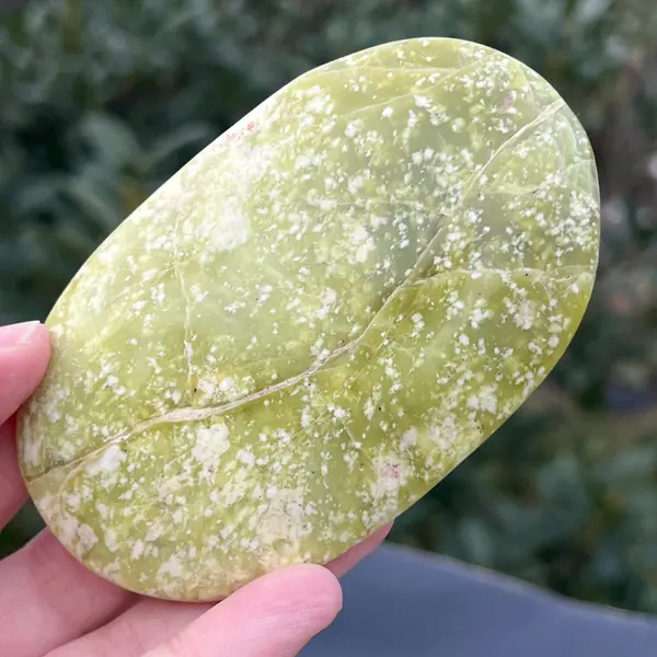 Serpentin galben palmstone XL5