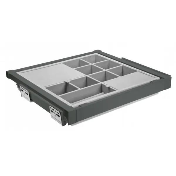 Sertar Organizare Accesorii, L900 mm, Wg-Przeg90-60, Finisaj Antracit*