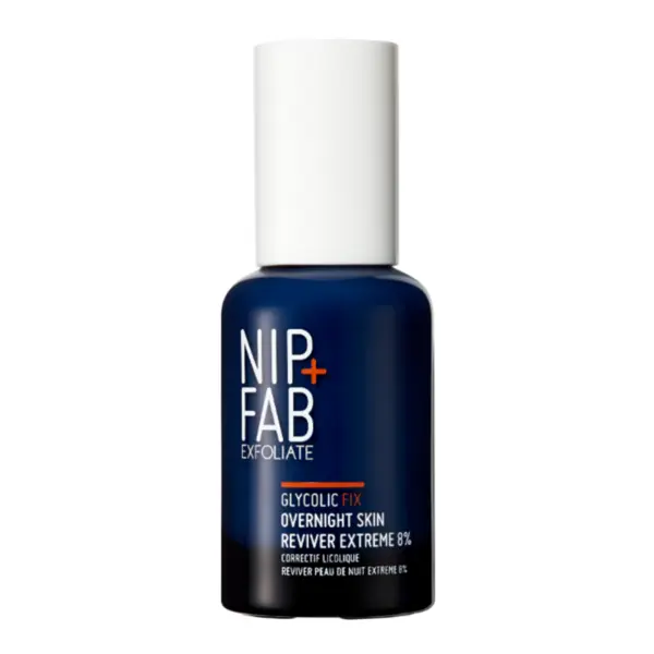 Serum de fata exfoliant 8% Glycolic Fix, 45 ml, NIP+FAB