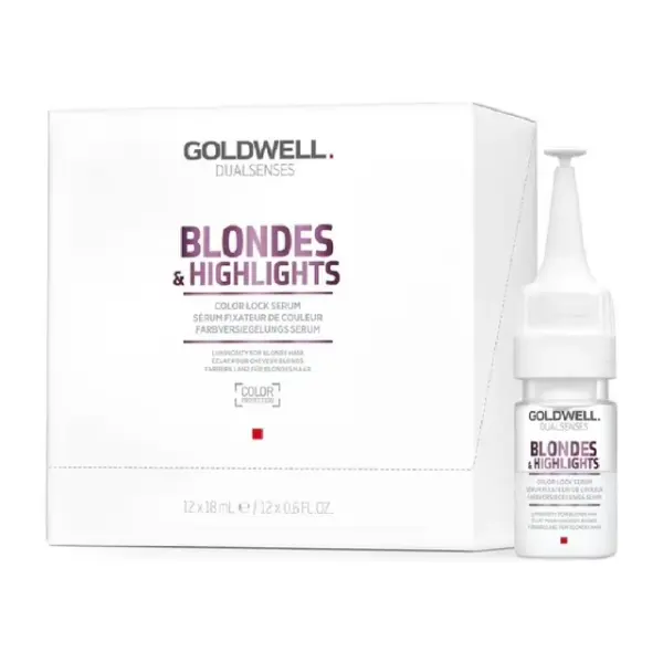 Serum de par Goldwell Dualsenses Blondes & Highlights Intensive Serum 12x18ml