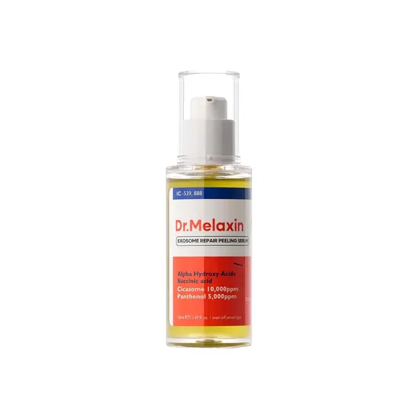 Serum exfoliant cu Exosomi si CICA pentru ten acneic, 50ml, Dr. Melaxin