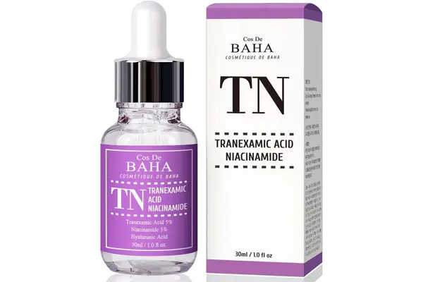 Serum facial cu acid tranexamic TN și niacinamide, Cos De BAHA, 30ml
