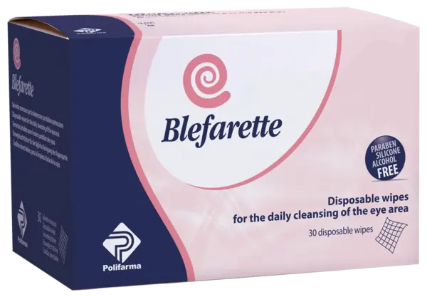 Servetele de unica folosinta pentru curatarea zilnica a zonei ochilor Blefarette, 30 bucati, NaturPharma