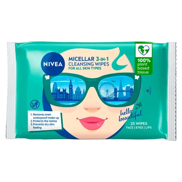 Servetele Demachiante Micelare Nivea, 25 Bucati