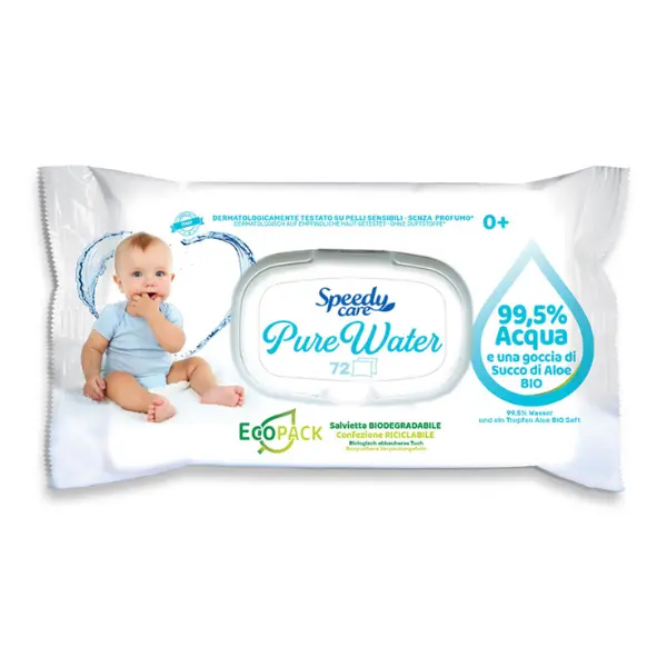 Servetele ecologice pentru copii Speedy Care, O-PAC | 72 buc