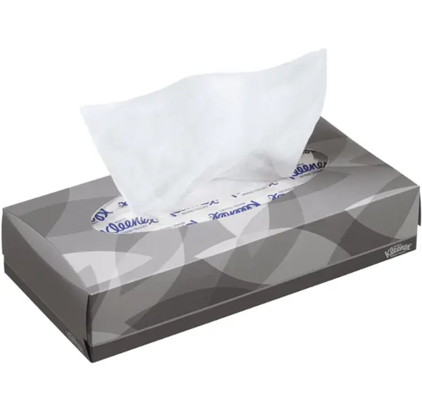 Servetele faciale albe 2 straturi 100 buc Kleenex Servetele faciale albe 2 straturi 100 buc Kleenex