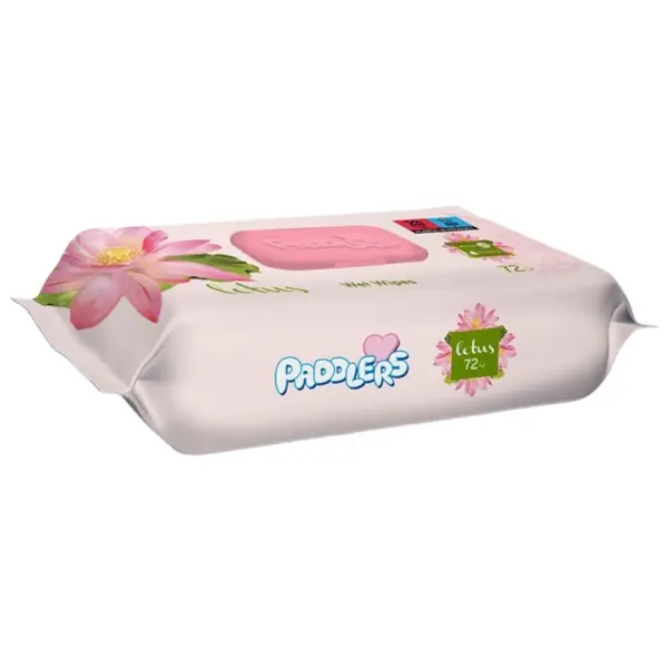 Servetele Umede Paddlers, Lotus, 72 Bucati