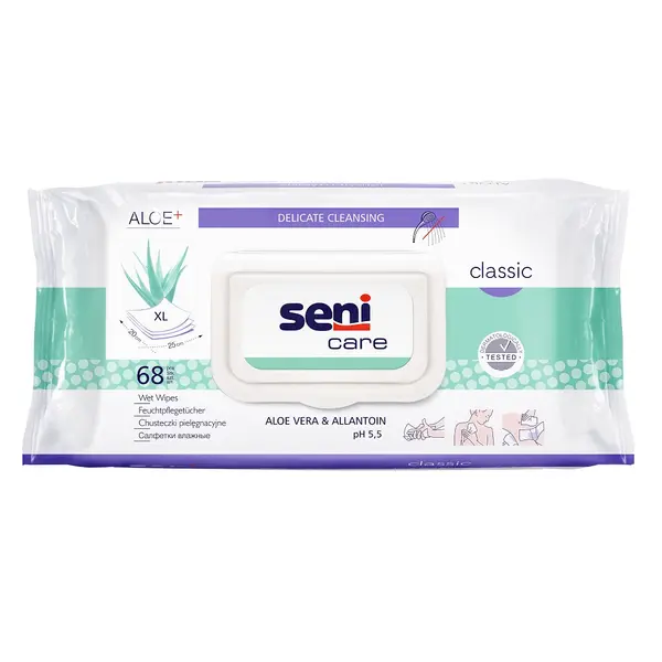 Servetelele umede Care Classic, Seni | 68 bucati