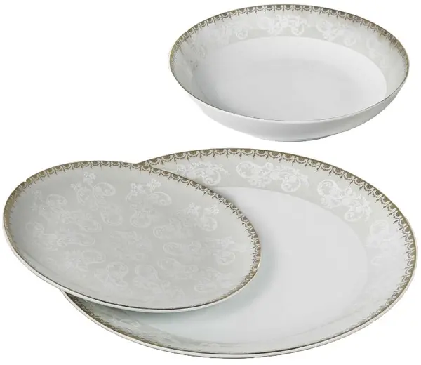Serviciu de masă Morello - Gold Ribbon, 19 piese