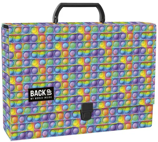 Servieta cu mâner BackUp Pop-It - A4, mare