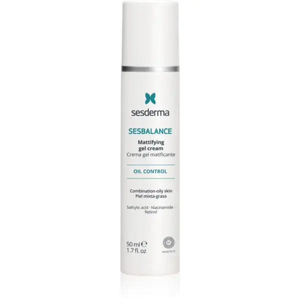 Sesderma Sesbalance Mattifying Gel-Cream crema gel matifiant cu acid salicilic 50 ml