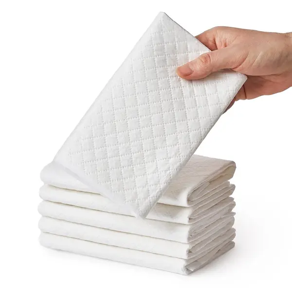 Set 10 aleze Beberoyal Premium 60x40 cm, impermeabile, absorbtie 1050 ml, fixare autoadeziva, 6 straturi