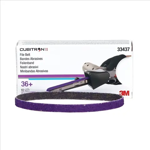 Set 10 benzi Cubitron II File Belt 330x10mm P36+ 3M