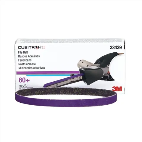 Set 10 benzi Cubitron II File Belt 330x10mm P60+ 3M