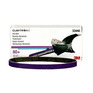 Set 10 benzi Cubitron II File Belt 330x10mm P80+ 3M