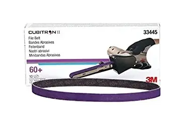 Set 10 benzi Cubitron II File Belt 457.2x12.7mm P60+ 3M