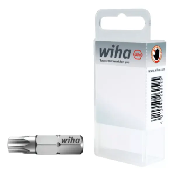 Set 10 biti standard TORX T10 - Wiha 35832