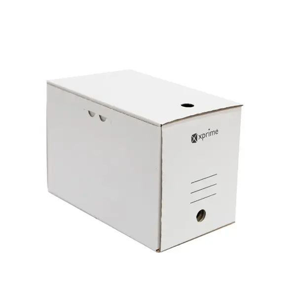 Set 10 buc Cutii arhivare carton 345 x 240 x 200mm alb Set 10 buc Cutii arhivare carton 345 x 240 x 200mm alb