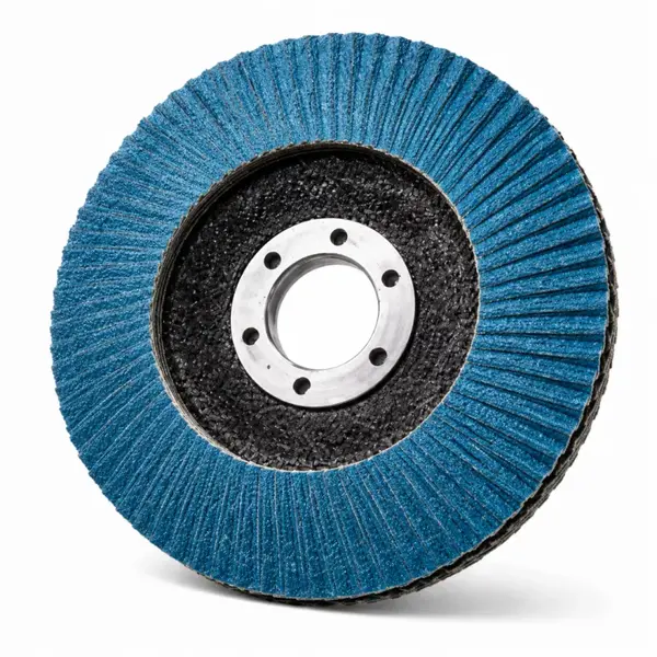 SET 10 BUC - Disc abraziv lamelar conic T29, granulație P40, 115x22.23 mm, pentru șlefuire și polizare metal