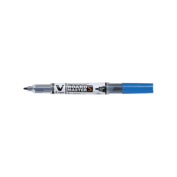 Set 10 markere pentru tabla Pilot Vboard Master S diverse culori 0.8 mm varf rotund Set 10 markere pentru tabla Pilot Vboard Master S diverse culori 0.8 mm varf rotund albastru