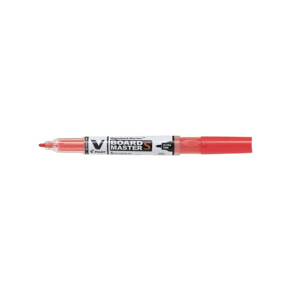 Set 10 markere pentru tabla Pilot Vboard Master S diverse culori 0.8 mm varf rotund Set 10 markere pentru tabla Pilot Vboard Master S diverse culori 0.8 mm varf rotund rosu