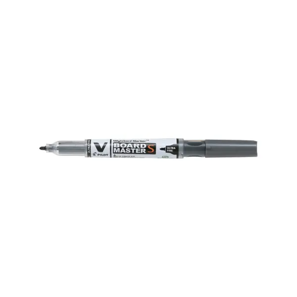 Set 10 markere pentru tabla Pilot Vboard Master S diverse culori 0.8 mm varf rotund Set 10 markere pentru tabla Pilot Vboard Master S diverse culori 0.8 mm varf rotund negru