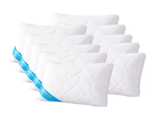 SET 10 Perne Somnomed Antimicrobiene lavabile la 95°C - 50 x 70 cm, vidat