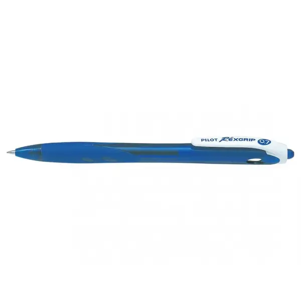 Set 10 pixuri cu bila Pilot Rexgrip Begreen diverse culori 0.7 mm cu click Set 10 pixuri cu bila Pilot Rexgrip Begreen diverse culori 0.7 mm cu click albastru