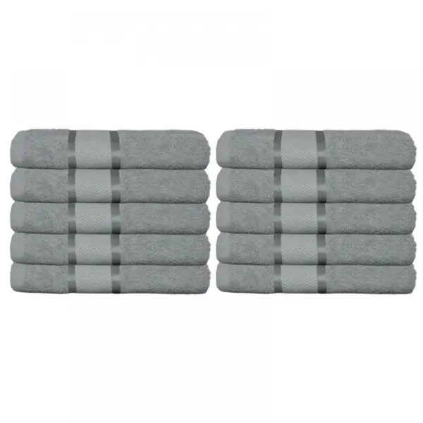 Set 10 Prosoape Premium 100% Bumbac , 50A 90 cm, 400g, Absorbtie Superioara